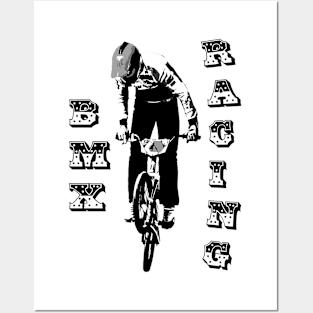 bmx racing Posters and Art